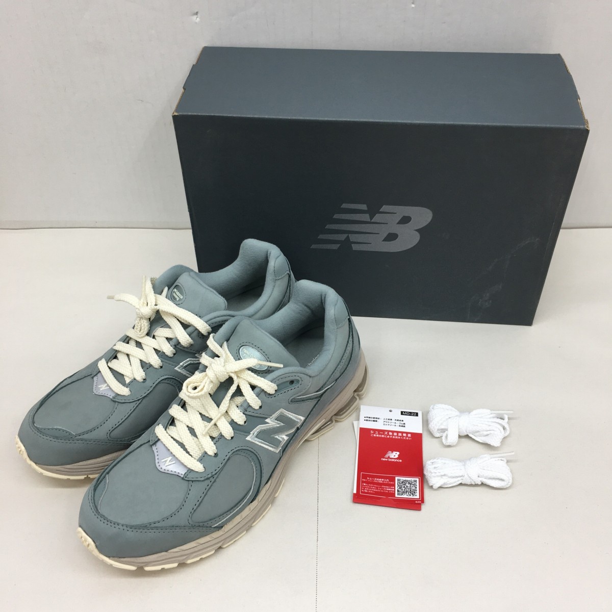 【貨物輸送無料】KITH × New Balance 2002R Pistachio M2002RK1 大いさ27糎【中古品】【003】