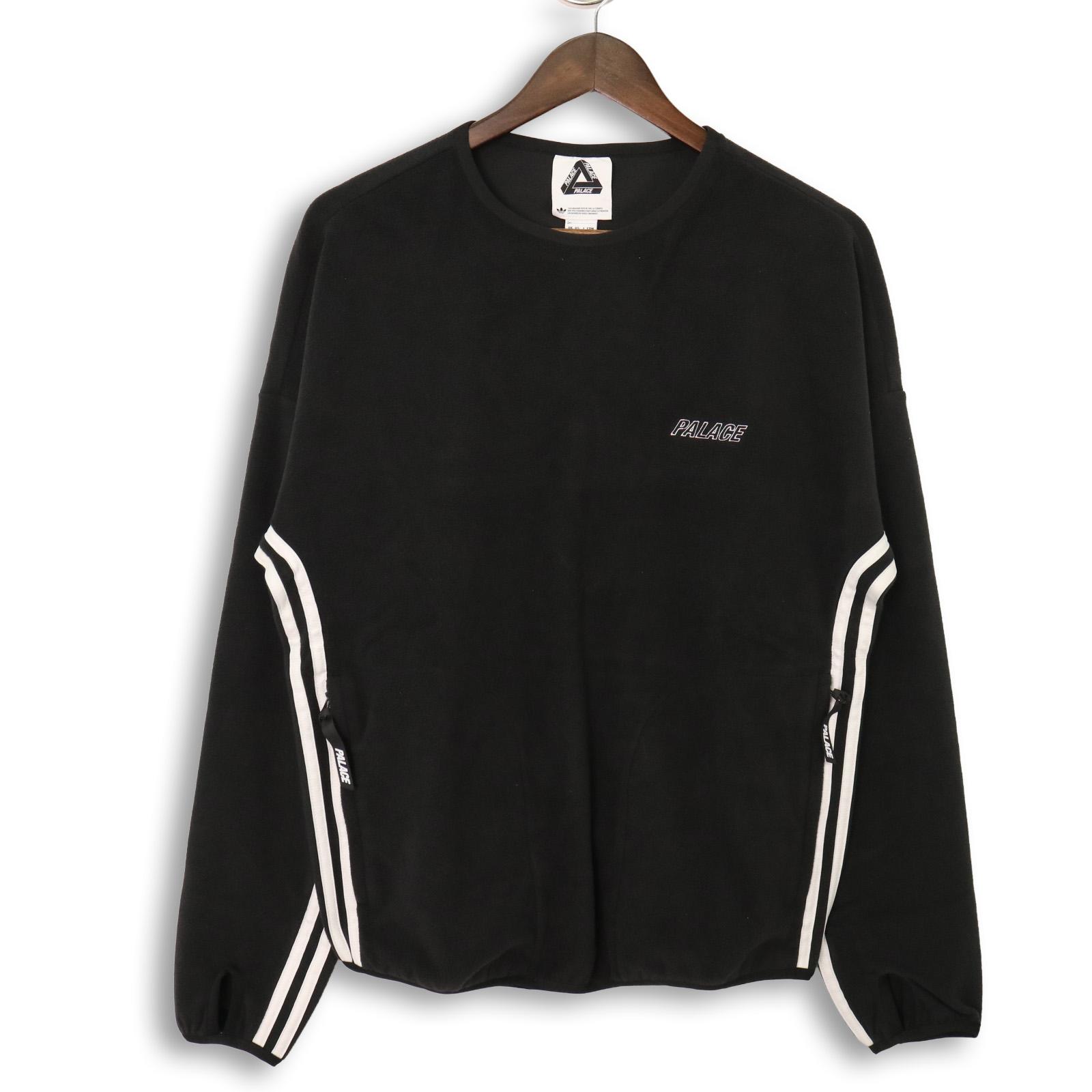 【貨物輸送無料】adidas×PALACE/アディダス×九重の天 AC2694 Fleece Crew Sweat フリース クルーネックスウェット【中古】【008】 227