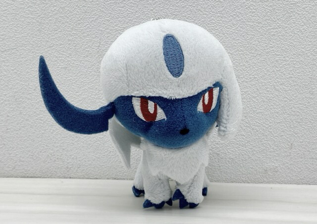 【貨物輸送無料】ポケモンマスコット  Pokemon Petit アブソル  【中古】【007】108