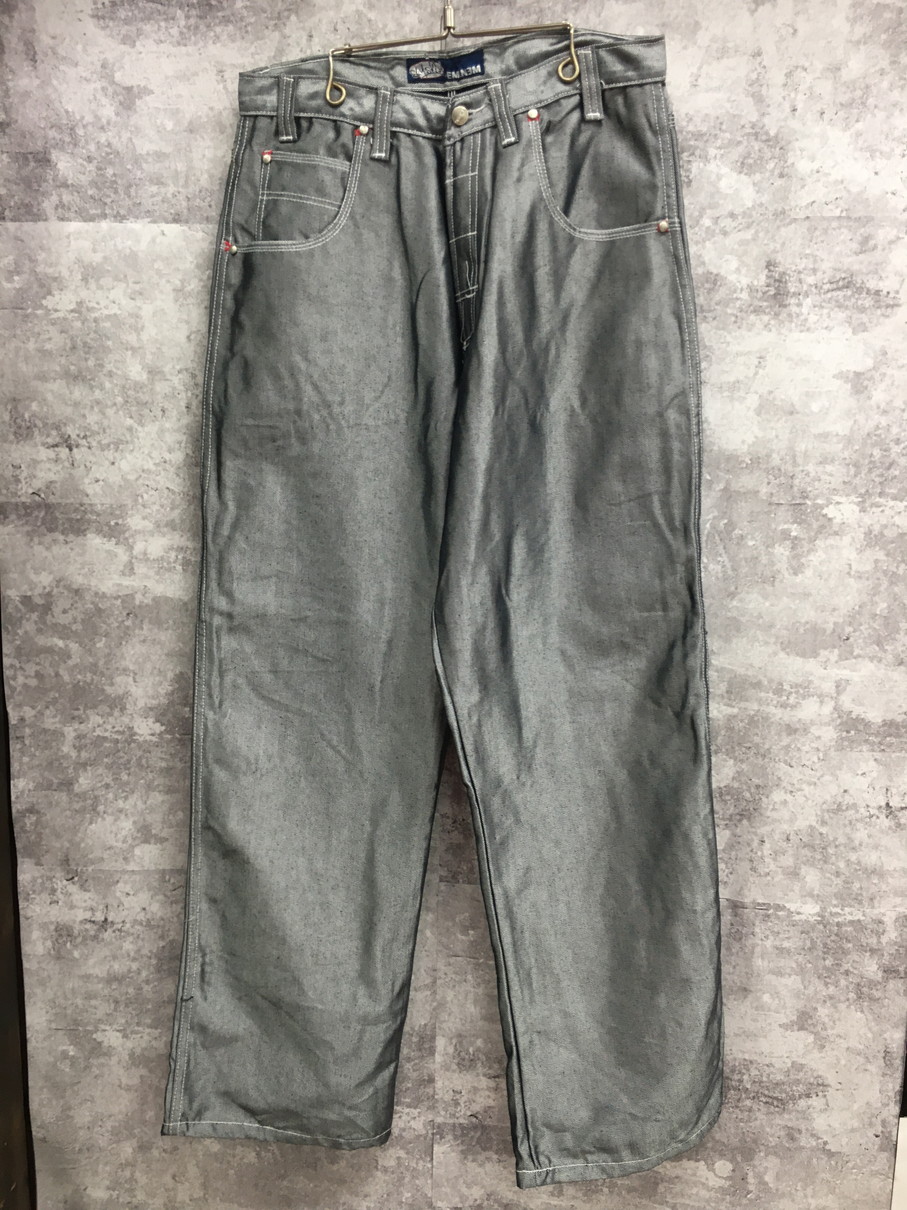 【送料無料】EMINEM SLIMSHADY SHINNY BAGGY DENIM エミネム シャイニーデニム【中古】【004】｜オタカルチャー