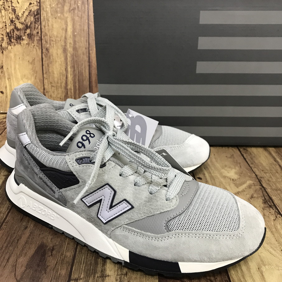 【貨物輸送無料】WTAPS × NEW BALANCE 998 Gray ダブルタップス × ニュー平衡にする 998 薄墨色【中古】 【004】