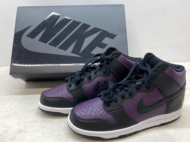 【貨物輸送無料】NIKE×FRAGMENT DESIGN/ナイキ×フラグメントデザイン DUNK HI/F ダンク 御機嫌 北京 ペキン DJ0382-600/27.0糎 【中古】【008】268