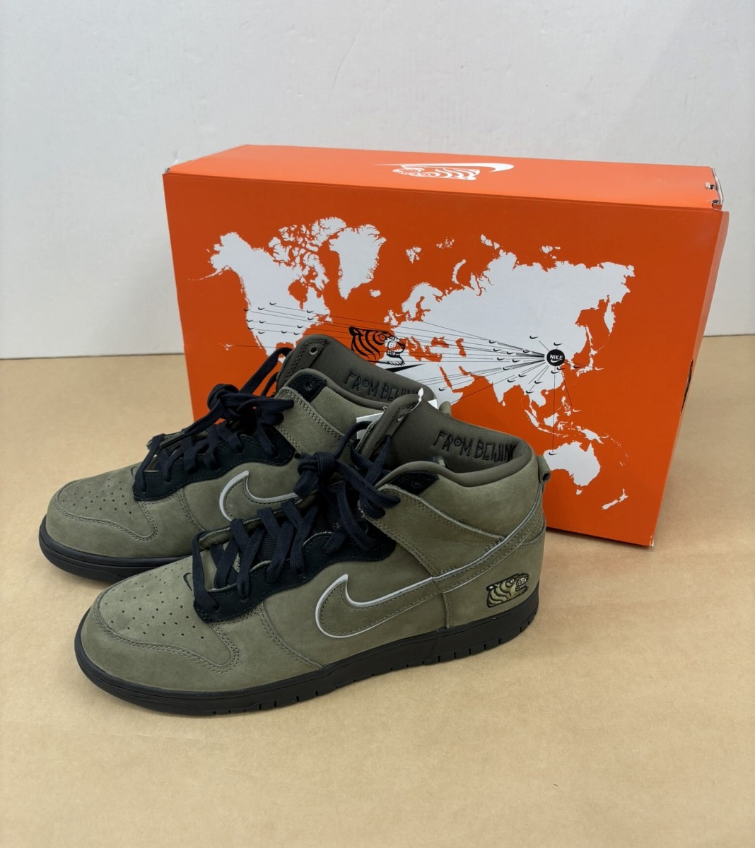 【貨物輸送無料】NIKE × SOUL GOODS ”DUNK HIGH” DR1415-200 大きさ28.5糎 【未当て嵌める】 【003】