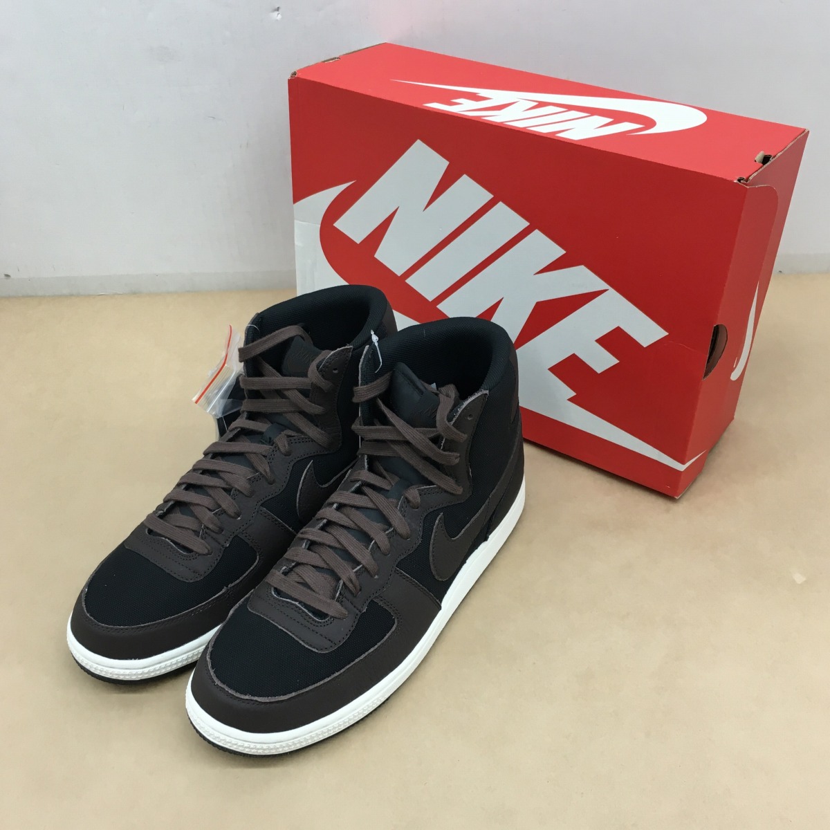 【貨物輸送無料】NIKE TERMINATOR HIGH Velvet Brown FD0651-001 大きさ 28.5糎【未当て嵌める】【003】