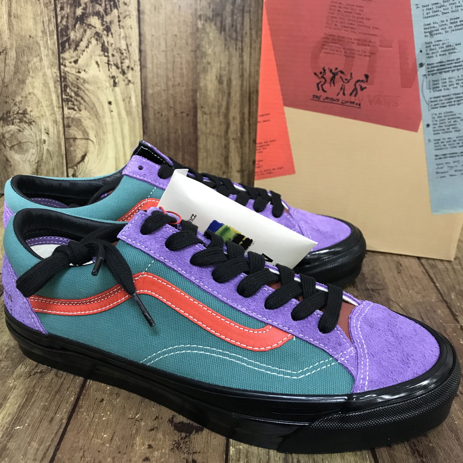 【貨物輸送無料】Julian Klicewicz × OTW by VANS Old Skool36 IVY GREEN ジュリアン・クリンスウィックス × OTW バイ バンズ スニーカー 【中古】 【004】