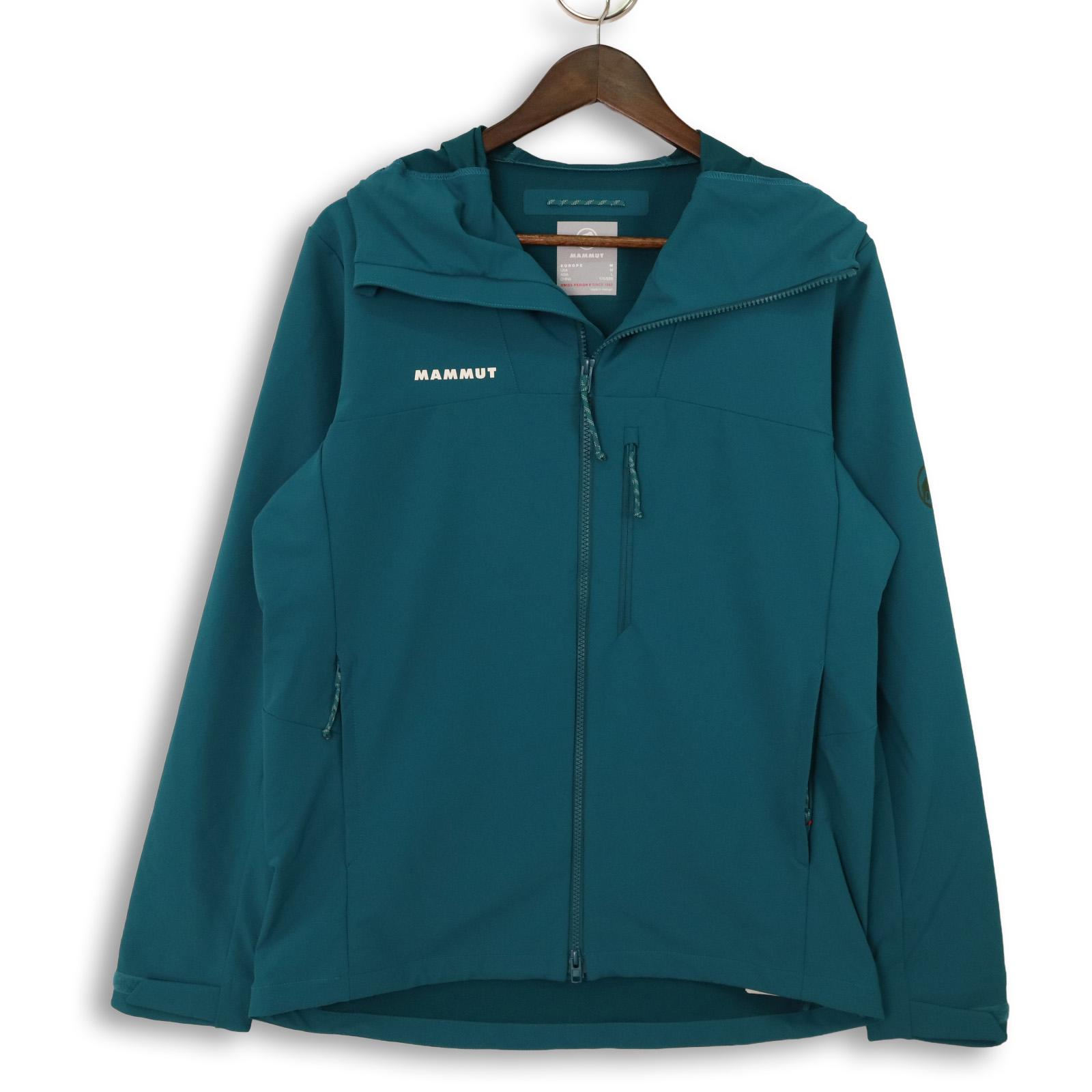 【貨物輸送無料】MAMMUT/マムート 1011-02520 Trekkers SO Hooded Jacket AF Men トレッカーズ ホンブルグ帽外殻 フーデッド 上衣 【中古】【008】221