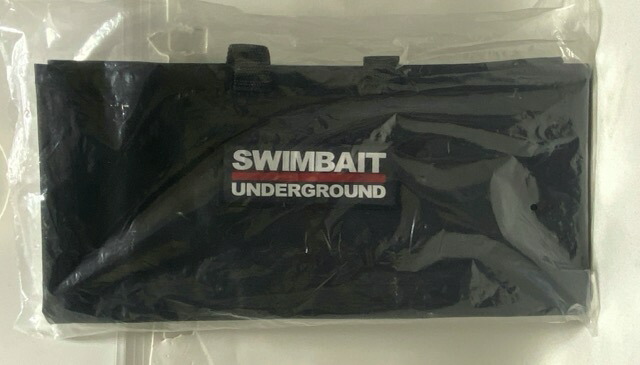 【貨物輸送無料】SWIMBAIT UNDERGROUND/スイムベイトアンダーグラウンド UNION 12inch BAIT WRAP#黒いこと【中古】 【007】