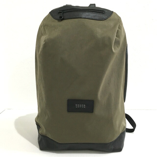 【送料無料】HMAEN HARVEY TEN-C / アエナ ハーヴェイ デイパック バックパック リュック ユニセックス カーキ×ブラック【中古】【006】|オタカルチャー