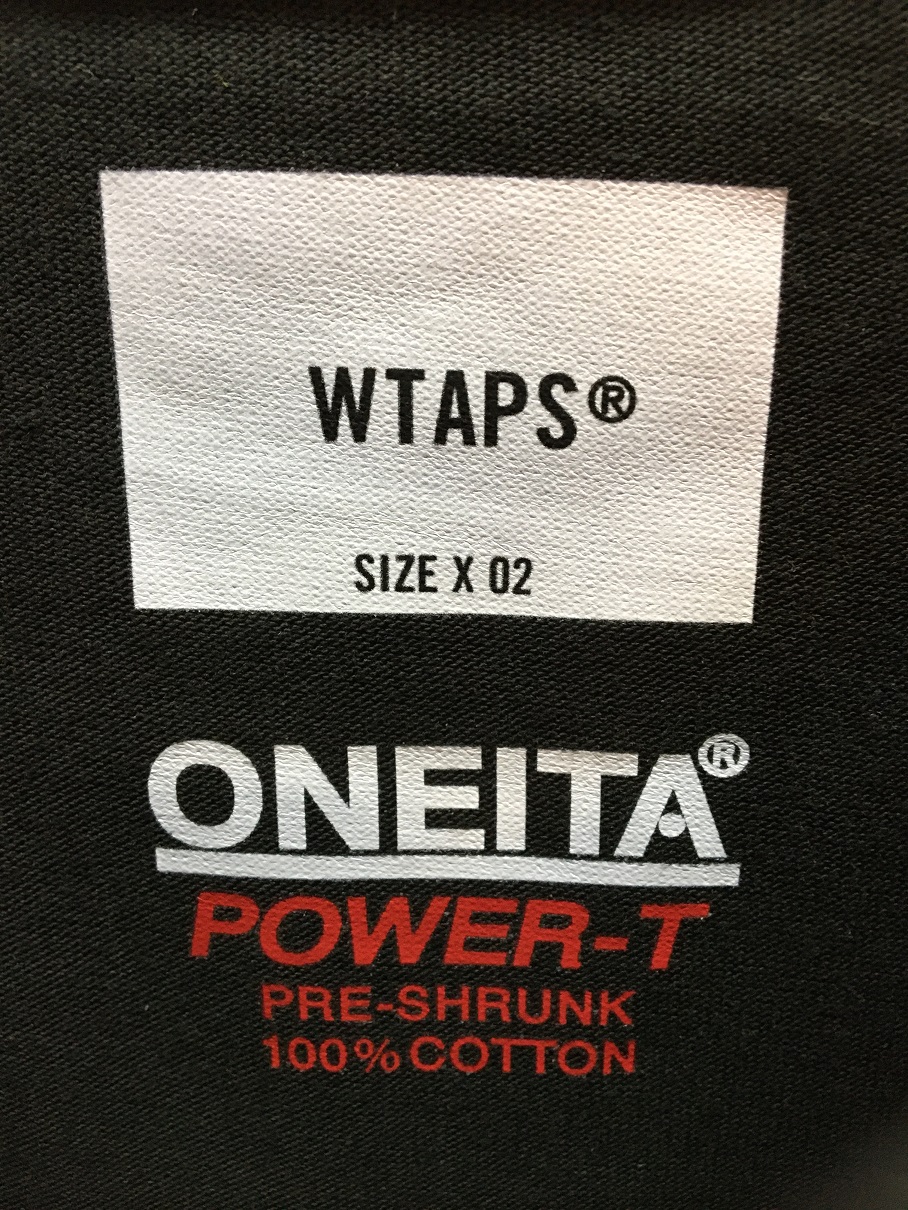 WTAPS POWER-T SS Tシャツ Tee ONEITA ダブルタップス 22AW 22217OND