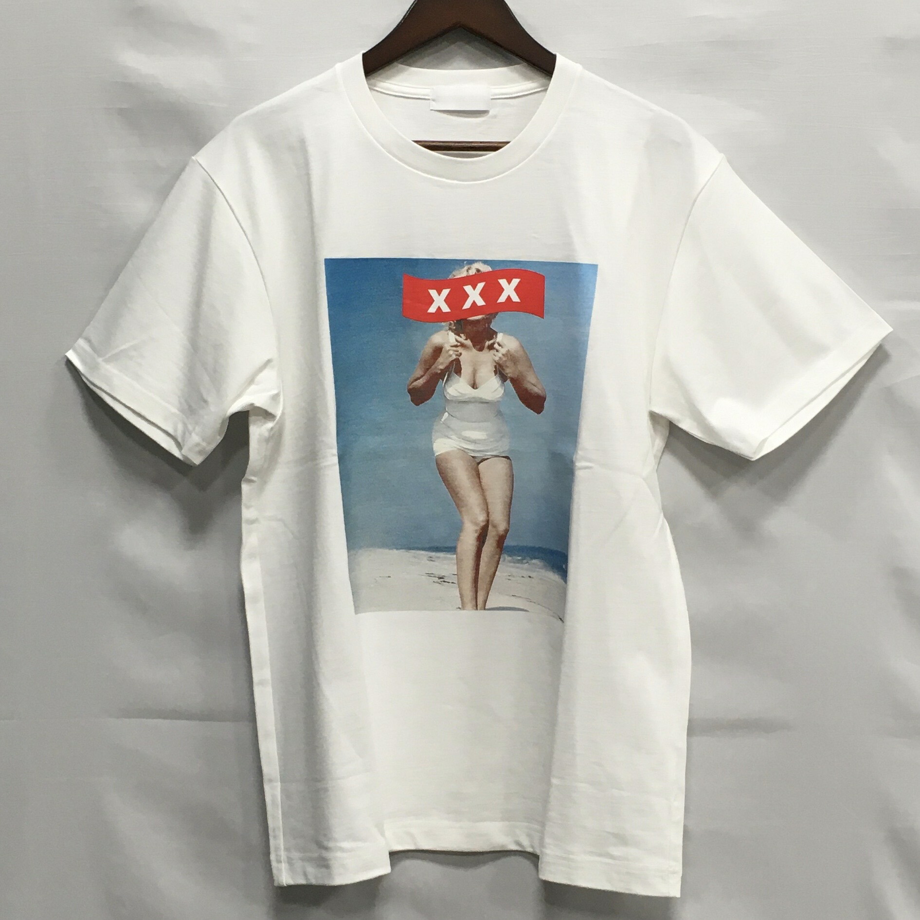21年製 23日 00 ポイント10倍 送料無料 God Selection Xxx Gx S19 St 29 ゴッドセレクショントリプルエックス S S マリリンモンローフォトプリント Tシャツ 19 A W 半袖tシャツ ホワイト Size M 中古 006 売れ筋商品 Css Edu Om