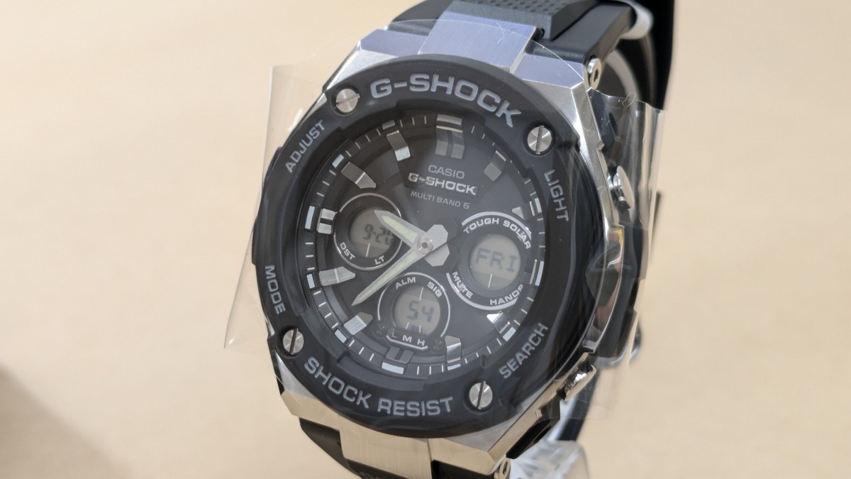 楽天市場】カシオ CASIO Gショック G-SHOCK Gスチール GST-W300G-1A9JF