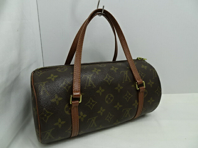 【送料無料】LOUIS VUITTON(ルイ・ヴィトン)　パピヨン26　旧型　モノグラム　ピッグスキン 【中古】【005】