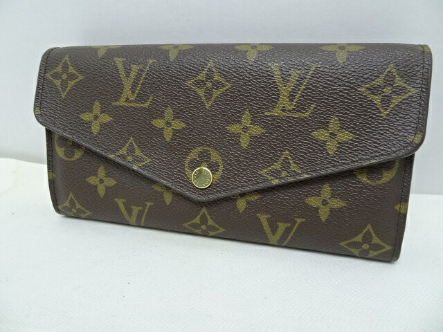 【送料無料】LOUIS VUITTON(ルイ・ヴィトン) ポルトフォイユ・サラ　モノグラム　フューシャ　M62234 【中古】【005】