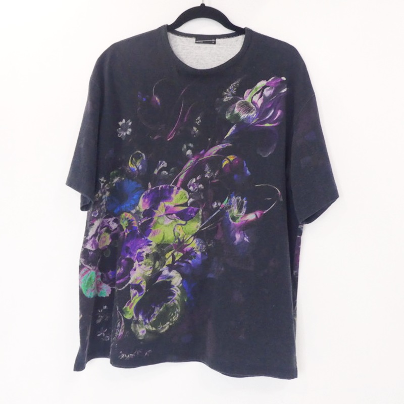 名作 LAD MUSICIAN SUPER BIG T-SHIRT 30/2 T-CLOTH INKJET FLOWER