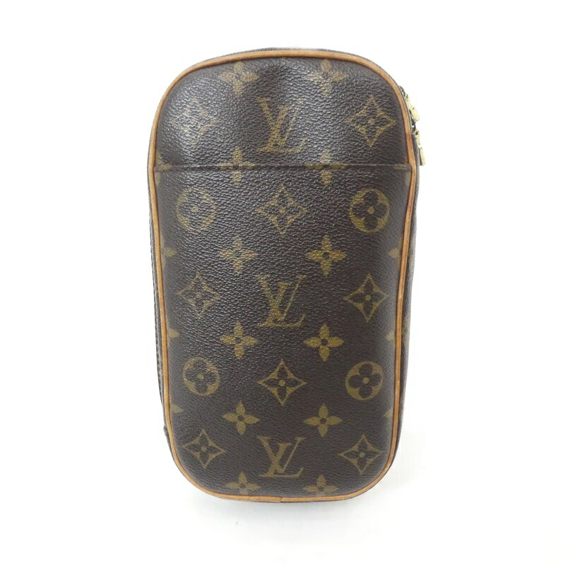 LOUIS VUITTON｜ルイヴィトン モノグラム ポシェットガンジュ ブラウン