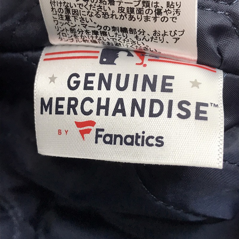 2021年激安 Fanatics スタジャン XL NVY ファナティクス ML2322FW0031