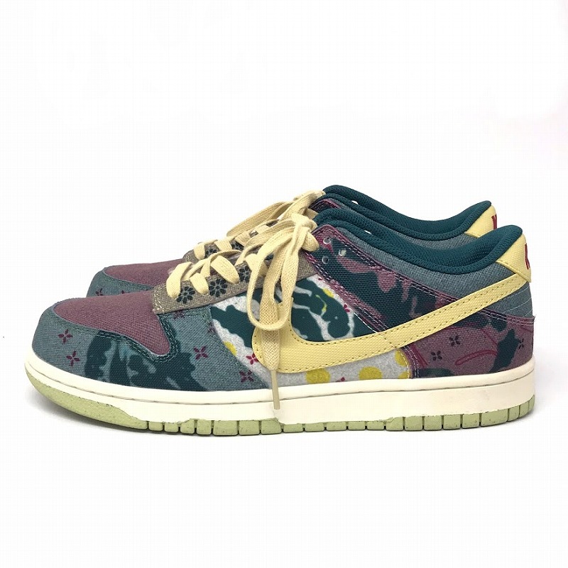 【中古】NIKE|ナイキ DUNK LOW SP COMMUNITY GARDEN/スニーカー/CZ9747-900 MULTI-COLOR/MIDNIGHT TURQUOISE/CARDINAL RED/LEMON WASH サイズ:27.5【f126】|お宝市番館 【中古】NIKE|ナイキ DUNK LOW SP COMMUNITY GARDEN/スニーカー/CZ9747-900 MULTI-COLOR/MIDNIGHT TURQUOISE/CARDINAL RED/LEMON WASH サイズ:27.5【f126】|お宝市番館