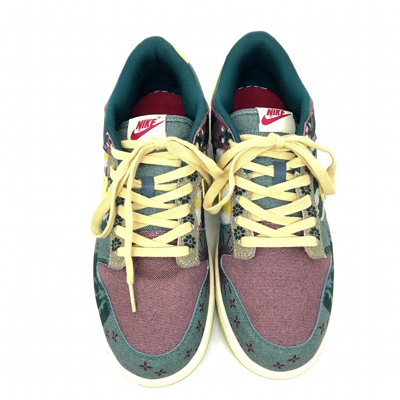 【中古】NIKE|ナイキ DUNK LOW SP COMMUNITY GARDEN/スニーカー/CZ9747-900 MULTI-COLOR/MIDNIGHT TURQUOISE/CARDINAL RED/LEMON WASH サイズ:27.5【f126】|お宝市番館 【中古】NIKE|ナイキ DUNK LOW SP COMMUNITY GARDEN/スニーカー/CZ9747-900 MULTI-COLOR/MIDNIGHT TURQUOISE/CARDINAL RED/LEMON WASH サイズ:27.5【f126】|お宝市番館