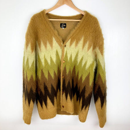 人気海外一番 Needles ニードルス LQ274 22AW Mohair Cardigan