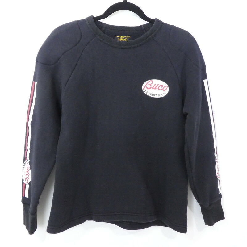 【中古】 THE REAL McCOY'S｜ザ・リアルマッコイズ BUCO LOGO パデッドスウェット BC18102 2018AW BUCO サイズ：S 【f101】