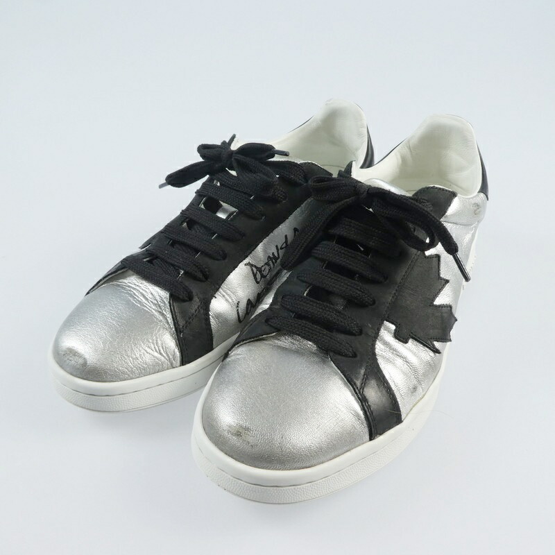 【中古】DSQUARED2｜ディースクエアード BOXER SNEAKER S82SN0174 スニーカー 2021AW サイズ：43（28cm）【f126】｜お宝市番館