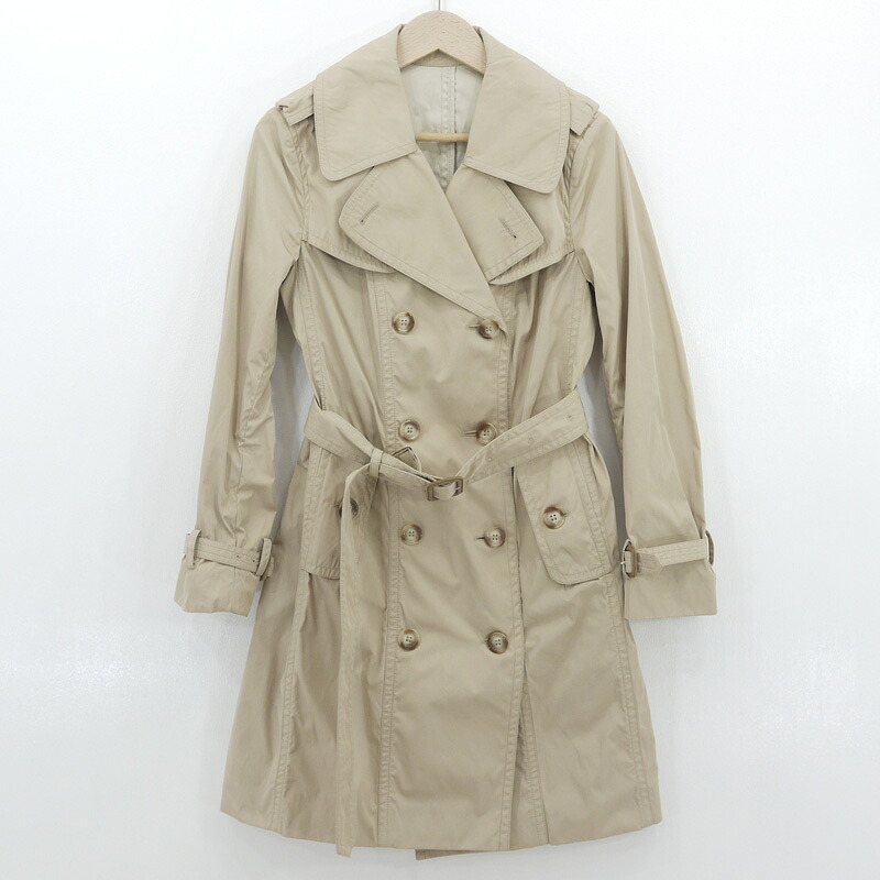 【中古】MONCLER | モンクレール GOBIE トレンチコート ベージュ【尾張小牧店】