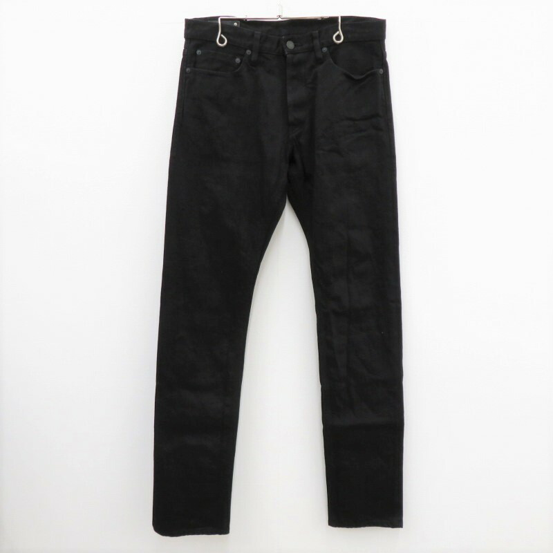 【中古】MINEDENIM｜マインデニム Standard Slim スリムデニムパンツ　FPKH101NST ブラック サイズ：9【f107】｜お宝市番館