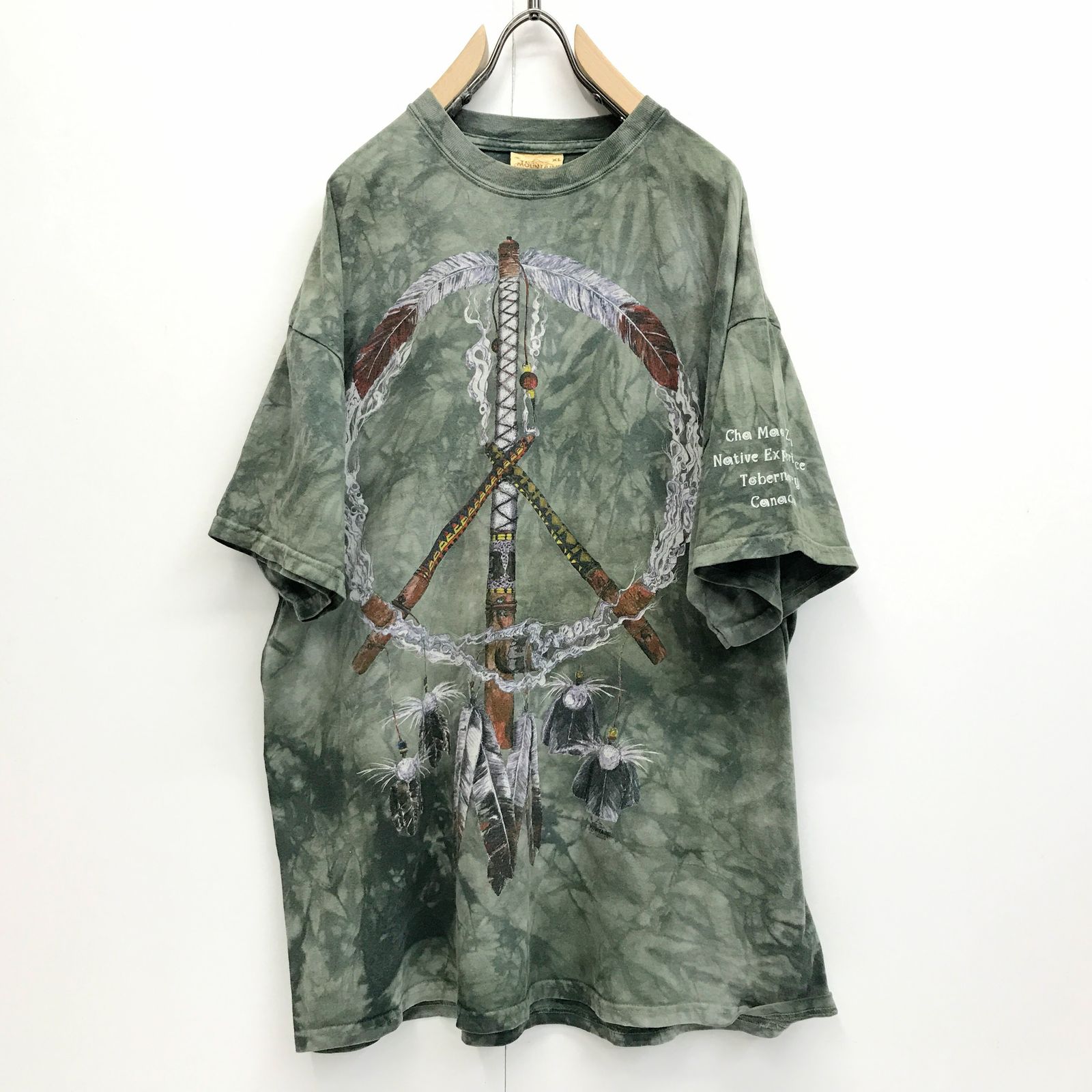 マーク・トウェイン　Tシャツ　90s　USA製　シングルステッチ　偉人　プリント 90's Design Print Tee Shirt 