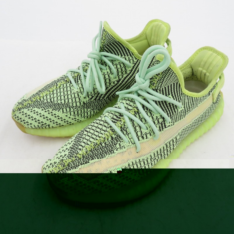 【中古】adidas Originals｜アディダスオリジナルス YEEZY BOOST 350 V2 YECHEIL/イージーブースト 350 イェチェル FW5191 スニーカー 緑であること 大きさ：27.0珊【f126】
