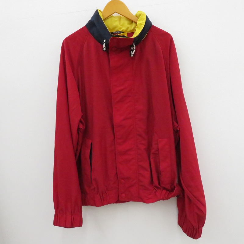 【中古】TOMMY HILFIGER｜トミーヒルフィガー 上衣 90\u0027s 赤いこと系 大いさ：XL / はたご屋界面【f094】