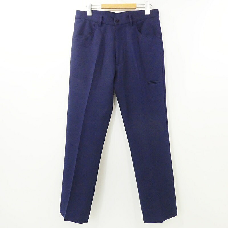 【中古】 RANDOM IDENTITIES｜ランダムアイデンティティーズ オフィサートラウザー SW-35 チノパンツ ネイビー サイズ：48 【f107】