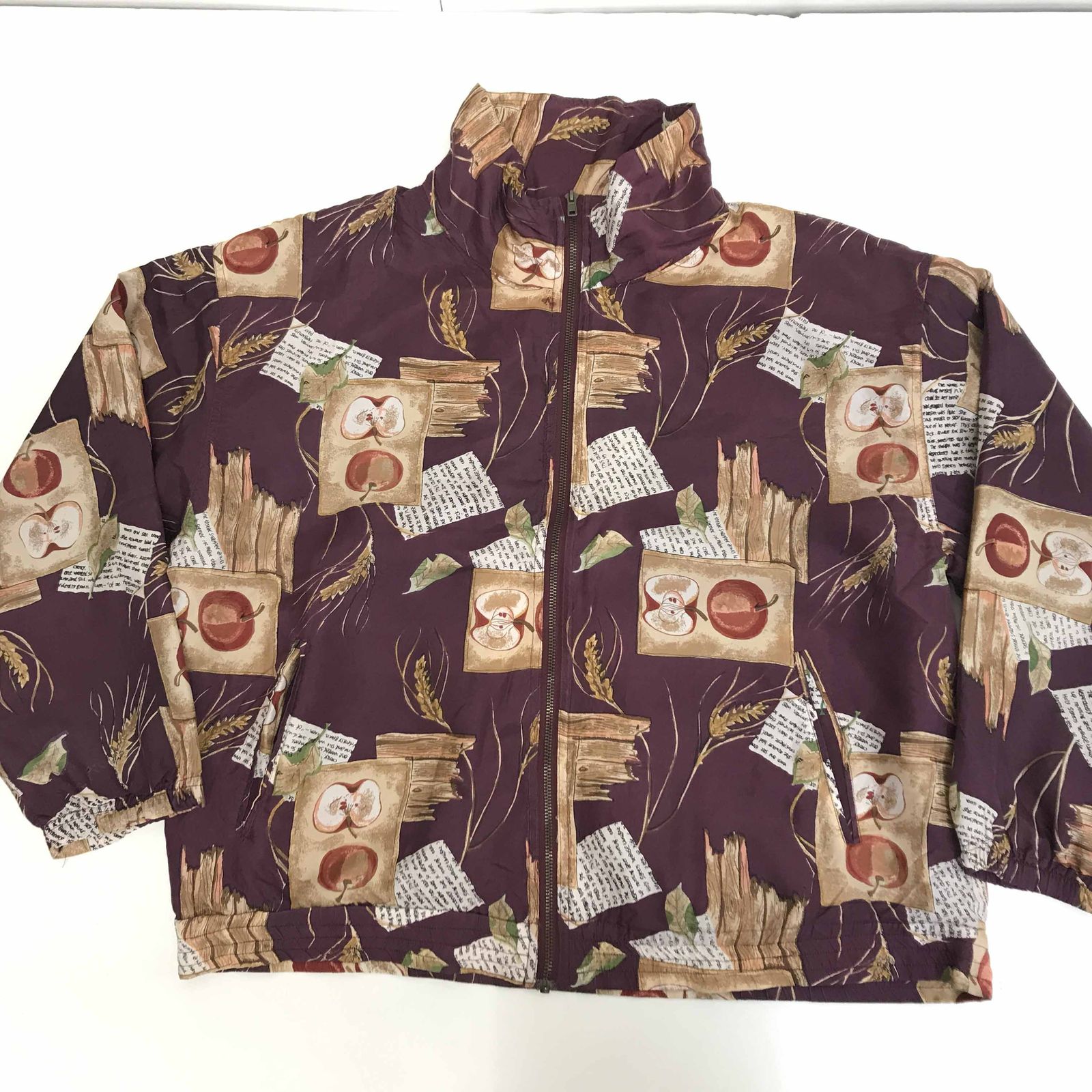 goouch　シルクブルゾン　総柄　ビッグシルエット　ヴィンテージ　レトロ 楽天市場】DEADSTOCK Goouch Silk Blouson 総柄 / グーチ