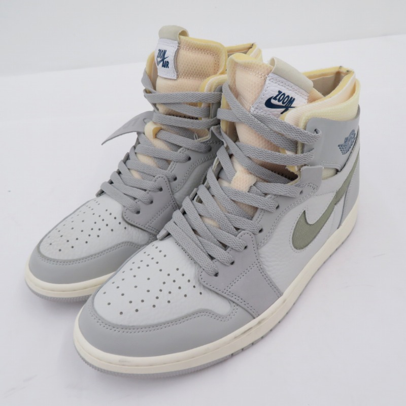 【中古】NIKE | ナイキ Air Jordan 1 High Zoom Air Comfort \"London\" スニーカー dh4268-001 エアジョーダン 1 ハイ ズーム エア コンフォート \"ロンドン\" グレー 28.5cm【瀬戸大橋店】