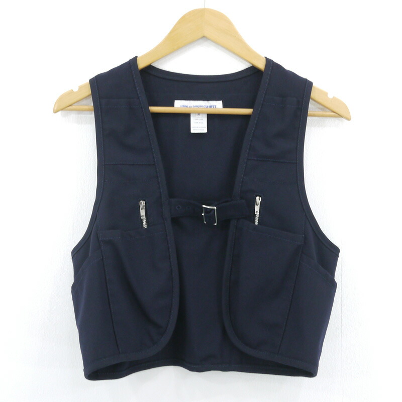 COMME des GARCONS HOMME PLUS ネイビーベスト 楽天市場】【中古】COMME des GARCONS HOMME PLUS22SS