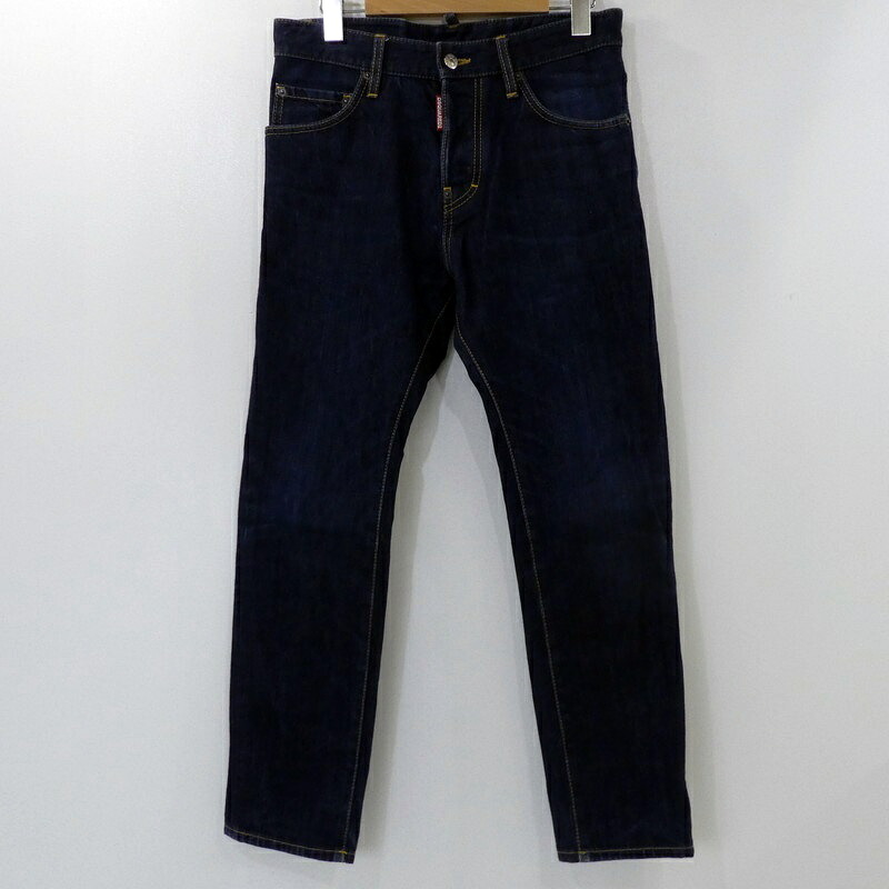 【中古】DSQUARED｜ディースクエアード CIGARETTE JEAN S74LB0529 2019S/S 国内置き目品 ジーンズズボン下 インディゴ 大きさ：42【f108】