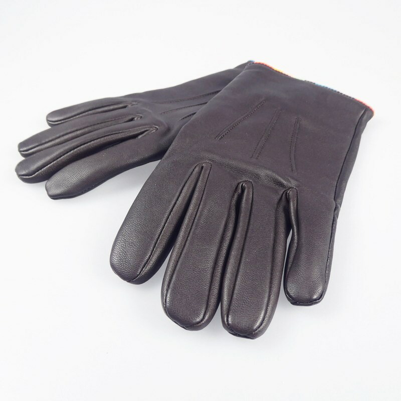 23AW Stussy ステューシー レザーグローブ ssリンク Stussy SS Link Leather Gloves Black ステューシー 手袋