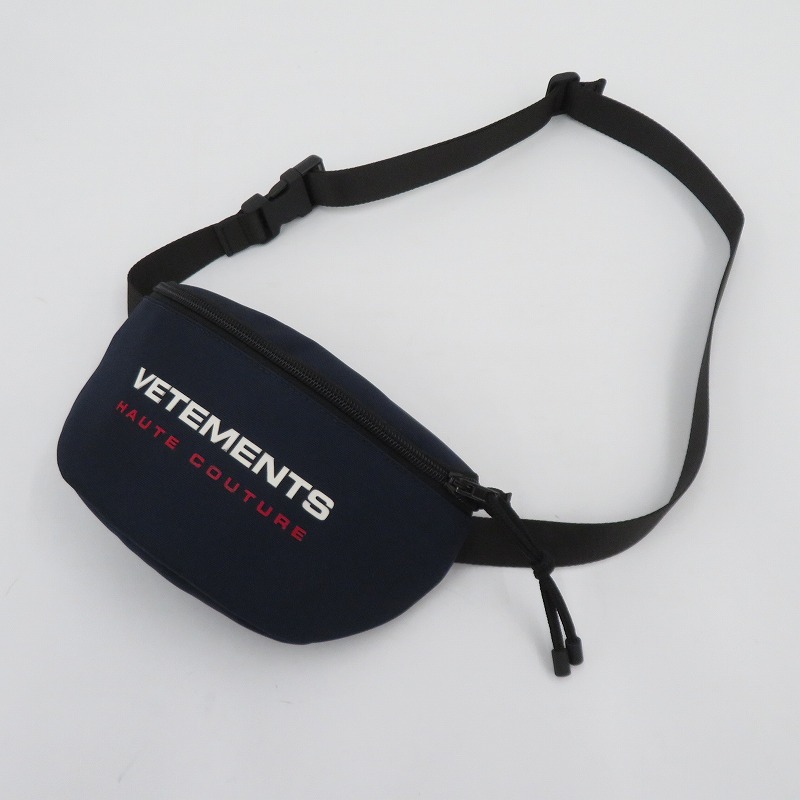【中古】VETEMENTS｜ヴェトモン 上半身御徒面子 UE51BA100N 米国海軍【f121】