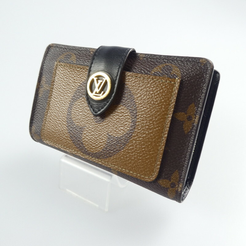 【中古】LOUIS VUITTON｜ルイヴィトン M69432 RFID モノグラム 巨大な生物 ポルトフォイユジュリエット 引っ掛かり付き添い人紙入れ 【f125】
