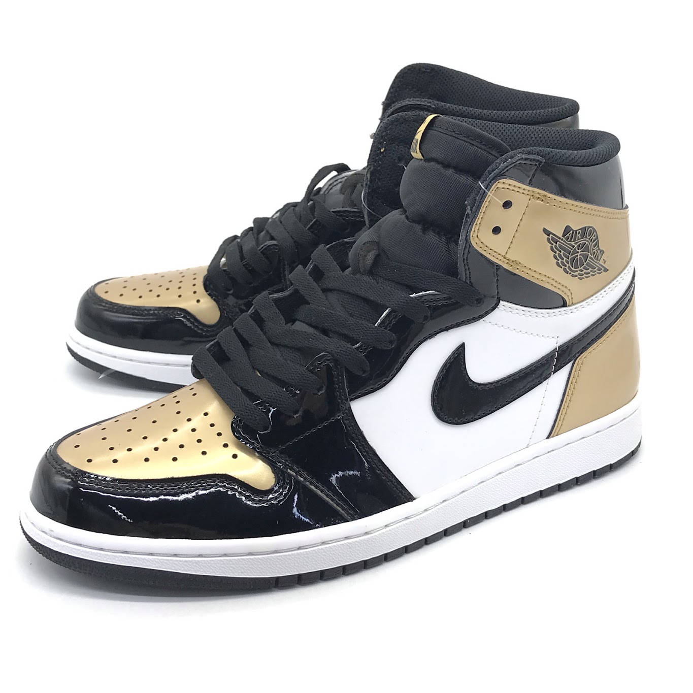 【中古】NIKE | ナイキ AIR JORDAN 1 RETRO HIGH OG スニーカー 861428-007 ゴールド【倉吉店】