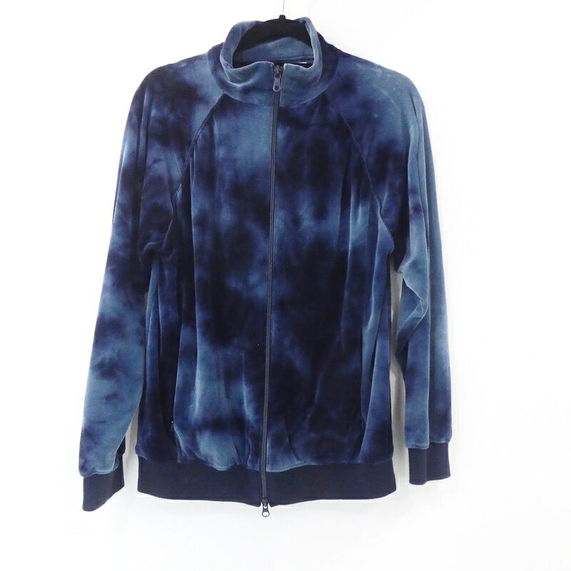 【中古】 BLUE BLUE｜ブルーブルー Kagozome dye stretch Track Jacket 1006437 トラックジャケット 2023AW サイズ：1 / アメカジ 【f101】