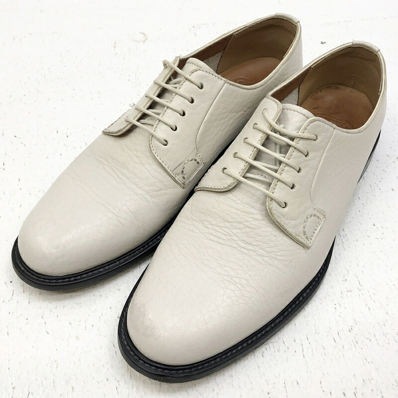 【中古】 Church`s チャーチ レザーシューズ サイズ：EU39(約23.5cm) カラー：ホワイト 8935122 shannon 【f127】