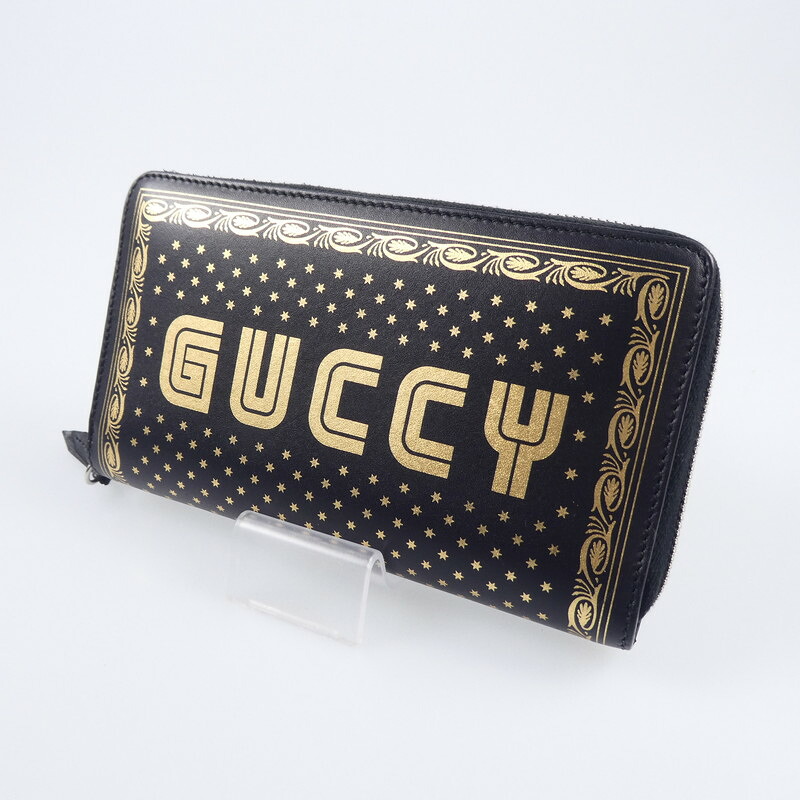 【中古】 GUCCI｜グッチ ×SEGA GUCCY 510488 ラウンドファスナー長財布 【f125】