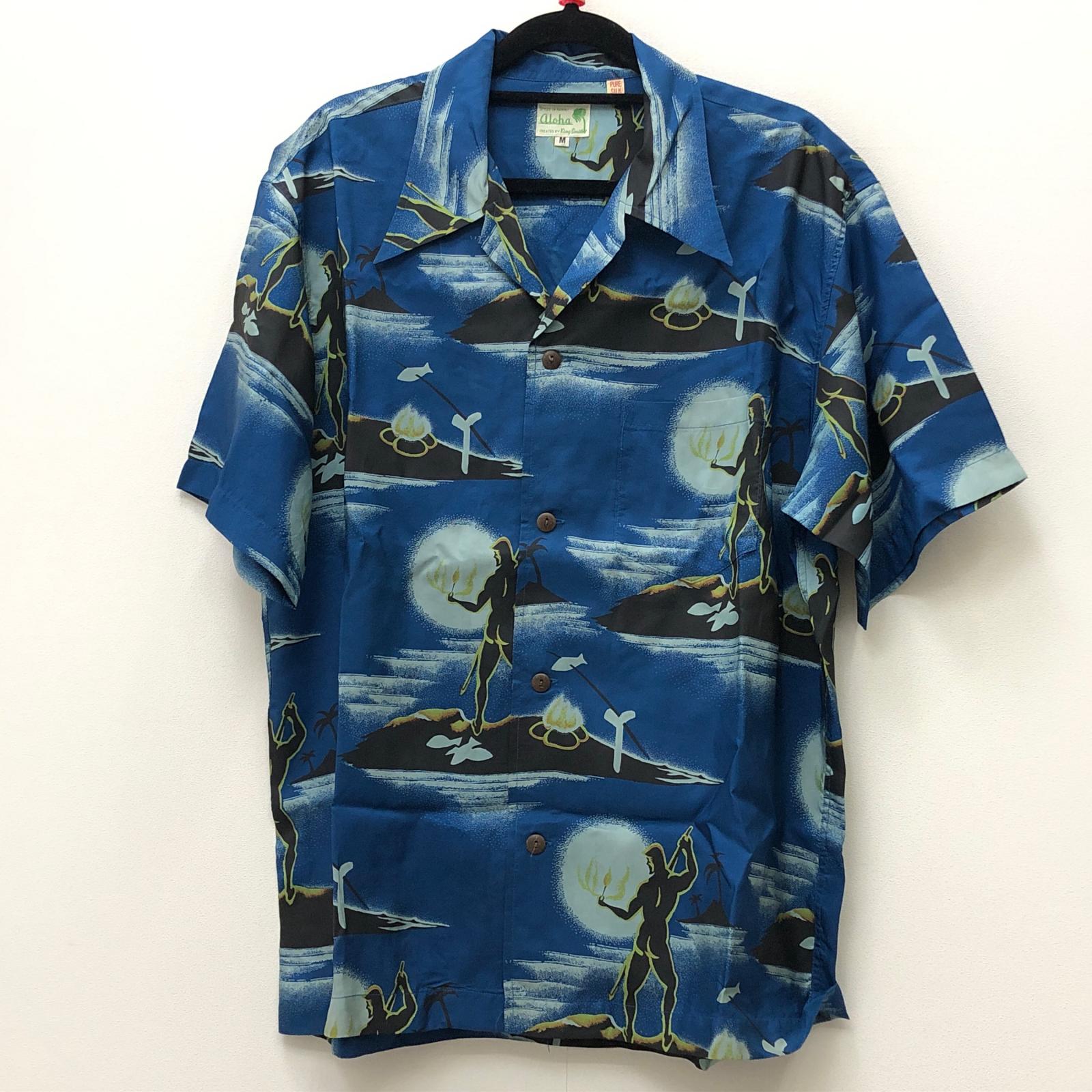 【中古】SUN SURF SPECIAL EDITION | サンサーフスペシャルエディション TORCH FISHING その他トップス ブルー サイズ：M【加古川店】