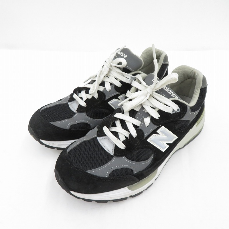 【中古】 NEW BALANCE | ニューバランス 992 ""Black"" スニーカー M992EB ブラック サイズ：27cm｜お宝市番館