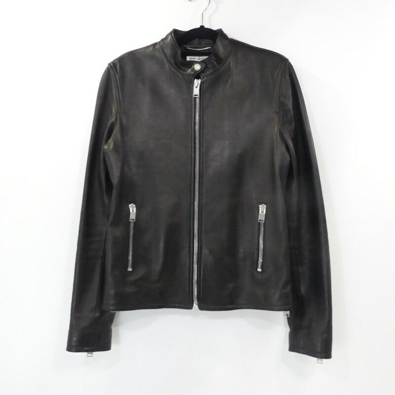 ジャケット Saint Laurent blue-denim-jeans-saint-laurent