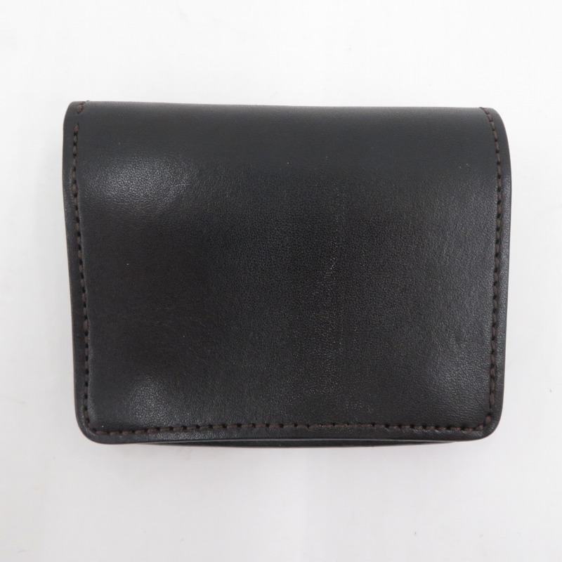 中古 WILDSWANS ワイルドスワンズ CASA 二つ折り財布 ブラックの商品写真