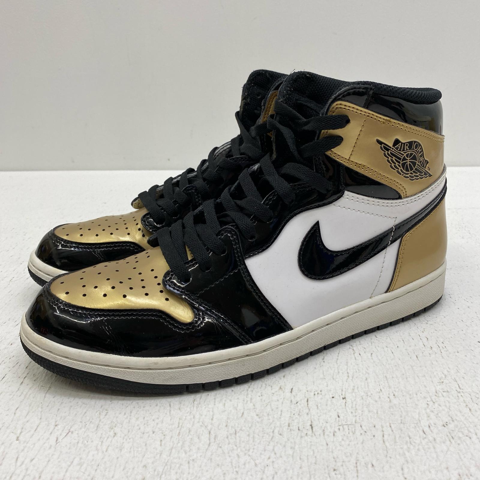 【中古】NIKE | ナイキ Air Jordan 1 Retro High OG NRG スニーカー 861428-007 ゴールド 28糎【加古川店】