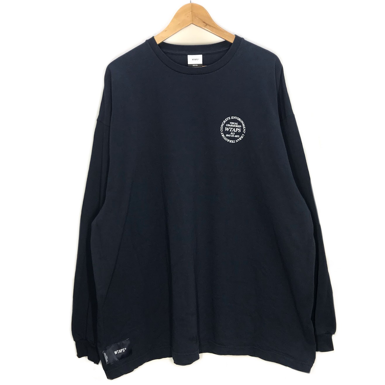 【中古】 W)TAPS | ダブルタップス 23SS/URBAN TRANSITION LS COTTON 長袖Ｔシャツ 231ATDT-LTM03S 米国海軍 大いさ：4【倉吉店】