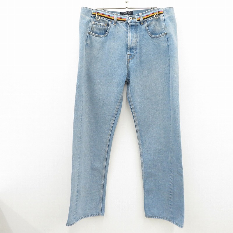 【中古】 Valentino ジーンズズボン下 RV00CWPB 大きさ：33 青み【瀬戸大橋店】