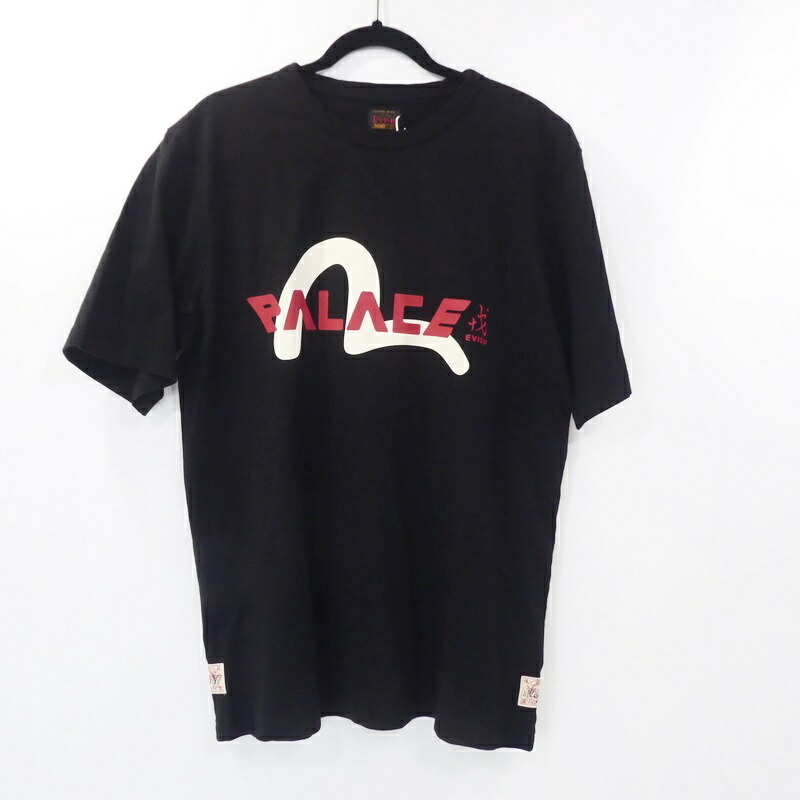 楽天市場】【中古】PALACE×EVISU 24SS PALACE EVISU LOGO T